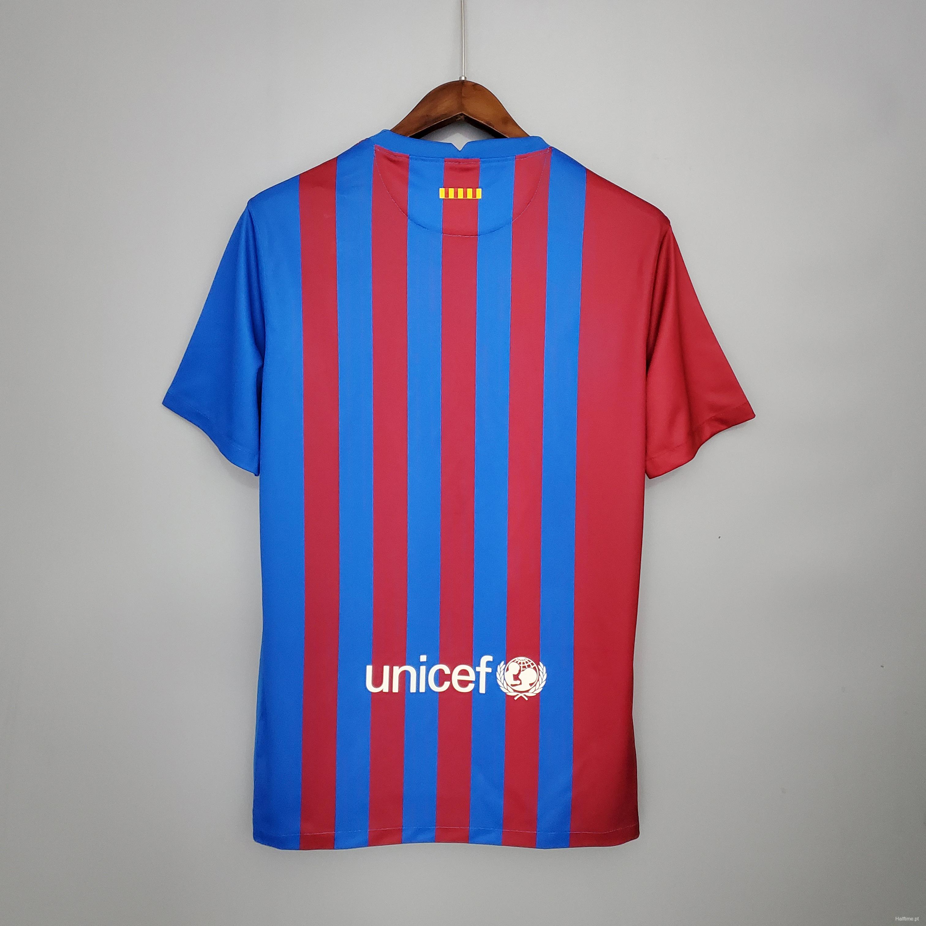 21/22 Barcelona home Soccer Jersey