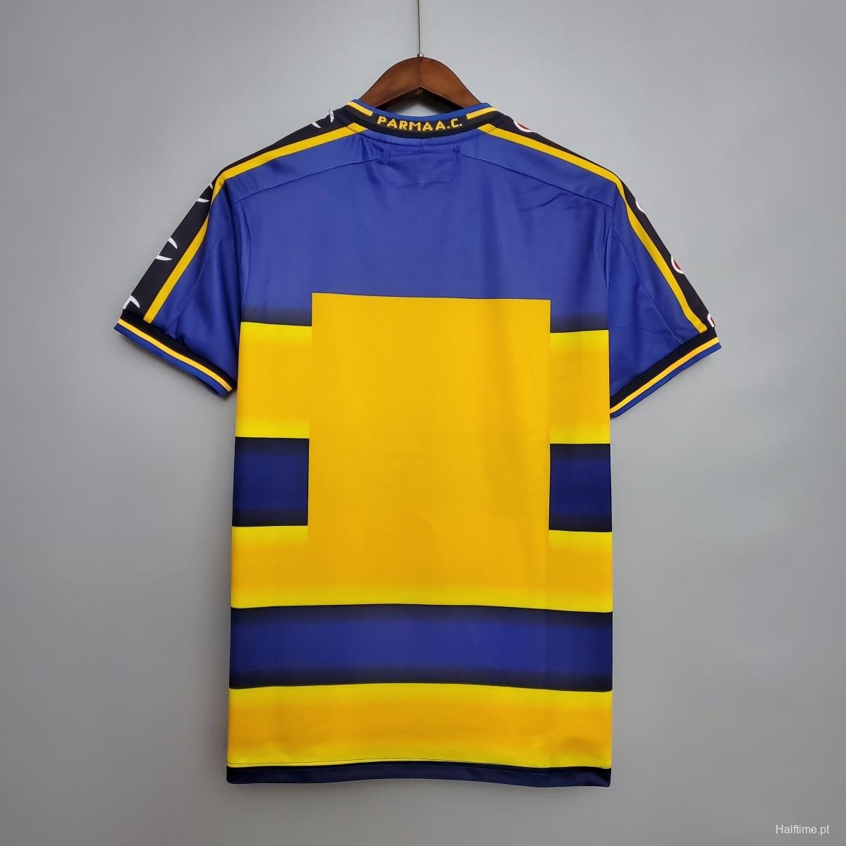 Retro Parma 01/02 home Soccer Jersey