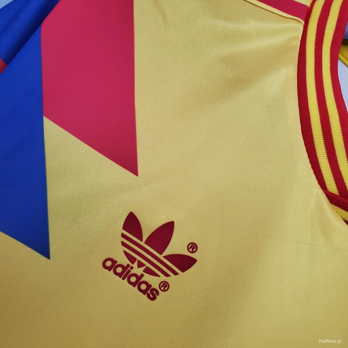 Retro Colombia 1990 home Soccer Jersey