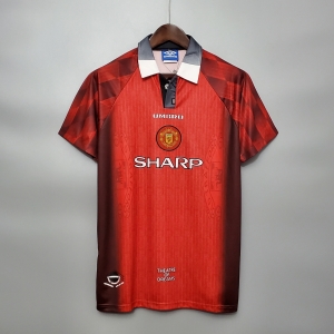 Retro 1996 Manchester United home Soccer Jersey