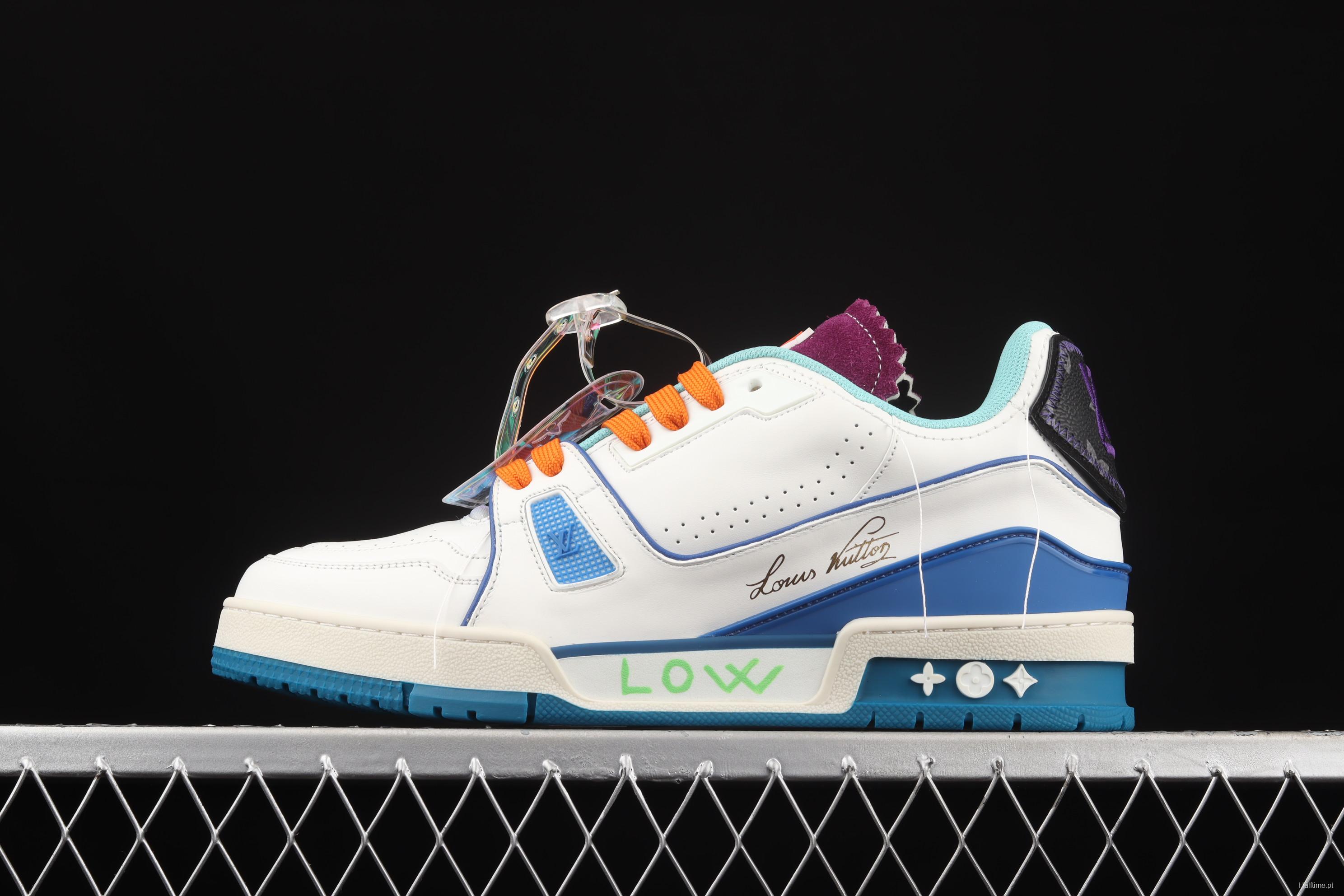 Authentic LV 2021s LV Trainer is limited to the latest color matching in  autumn - Kitsociety