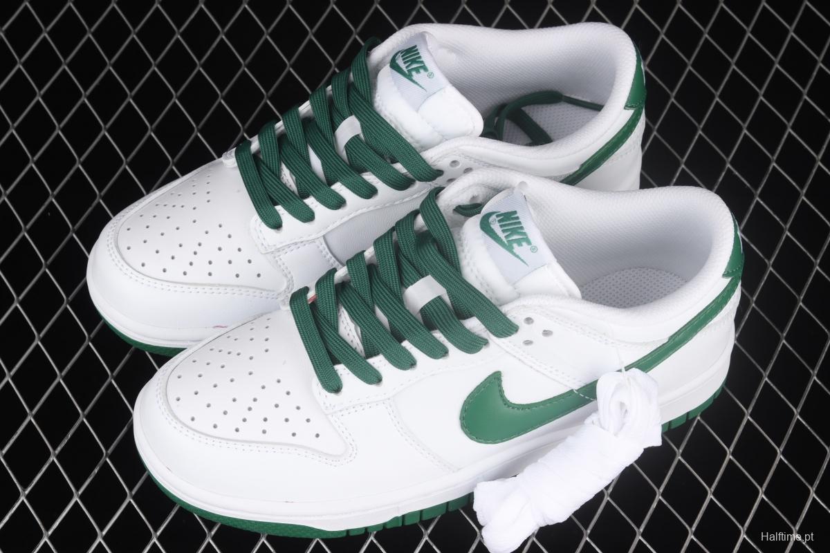 NIKE SB DUNK Low White and Green Celtic SB Slam Dunk Series low-side leisure sports skateboard shoes DD1503-112