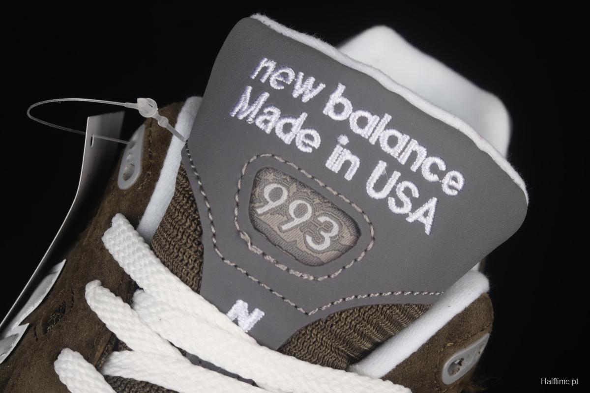 New Balance NB MAdidase In USA M993 series American blood classic retro leisure sports daddy running shoes MR993MG