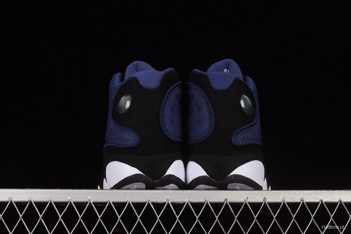 Air Jordan 13 Flint 3 3 Navy Black Blue 3M Reflective Basketball Shoes DJ5982-400