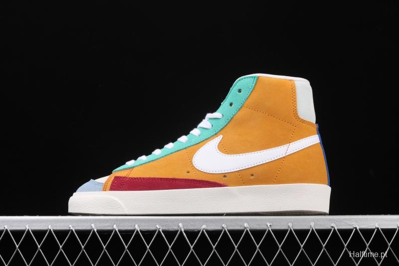 NIKE Blazer Mid'77 Vntg WE Suede Trail Blazers Classic High Band Leisure Sports Board shoes CI1167-600