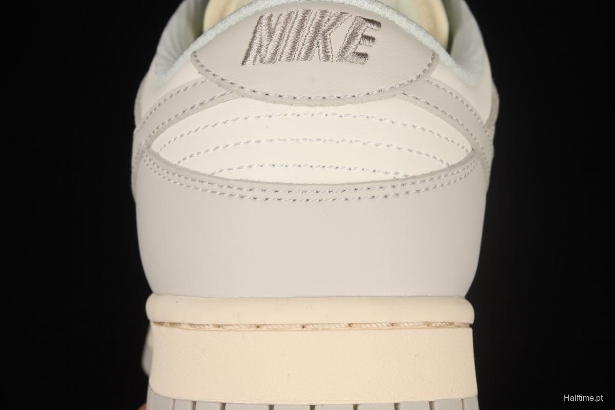 NIKE DUNK Low bone white color SB buckle rebound fashion leisure board shoes DD1503-107