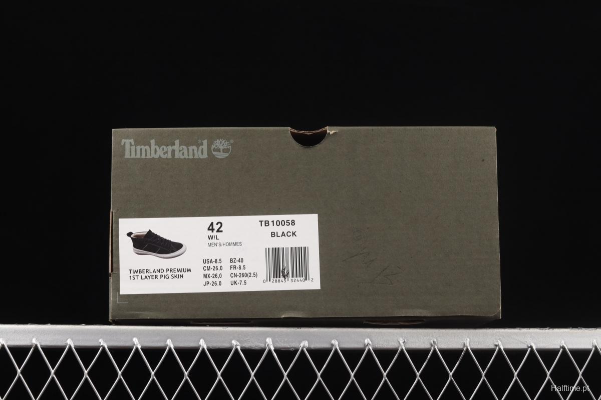 Timberland medium-top outdoor casual shoes TB10058BLACK