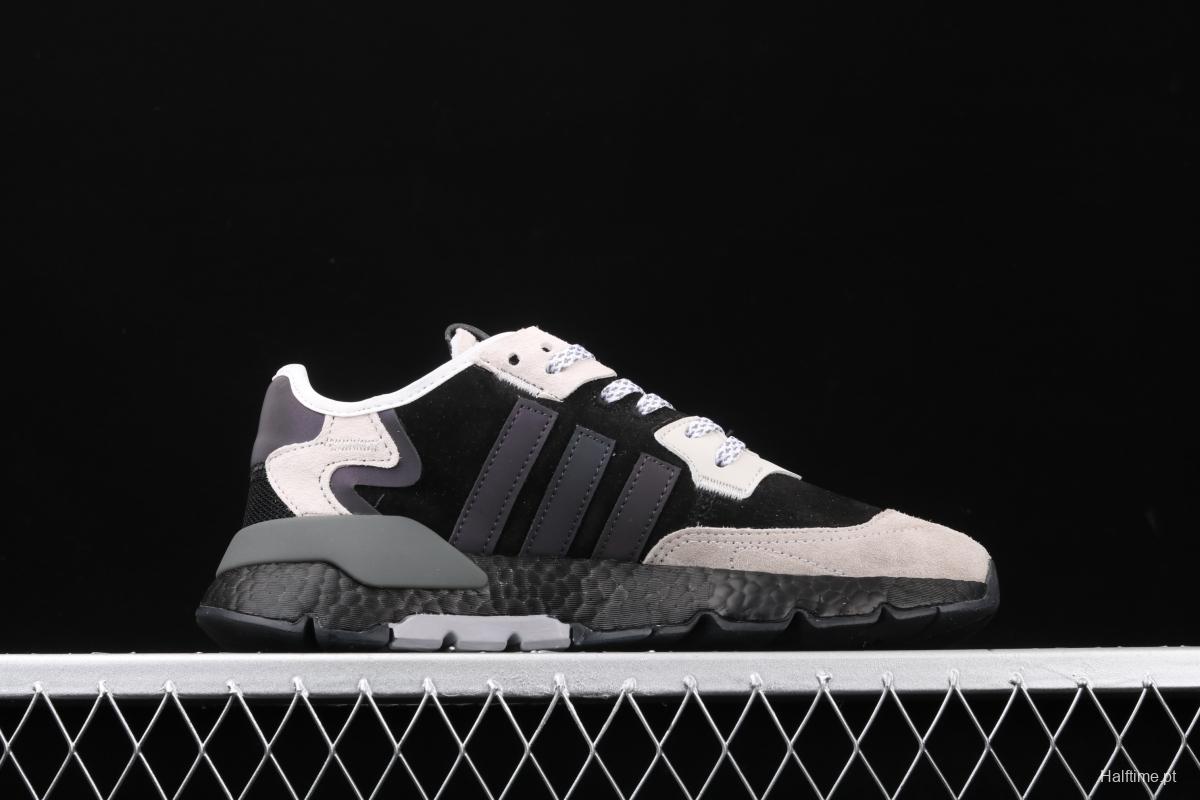 Adidas Nite Jogger 2019 Boost BD7936 3M reflective vintage running shoes