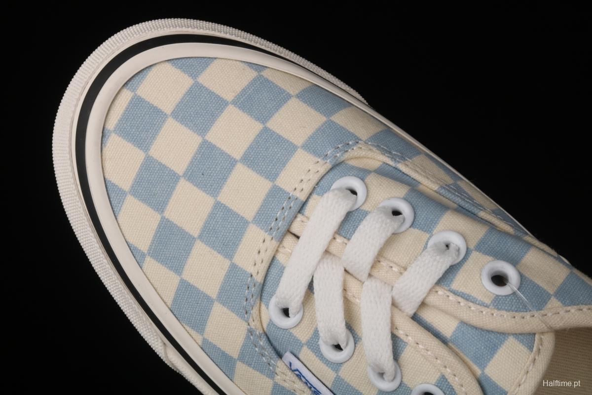 Vans Authentic Anaheim checkerboard semi-dragged canvas lazy shoes VN0A54F75BU