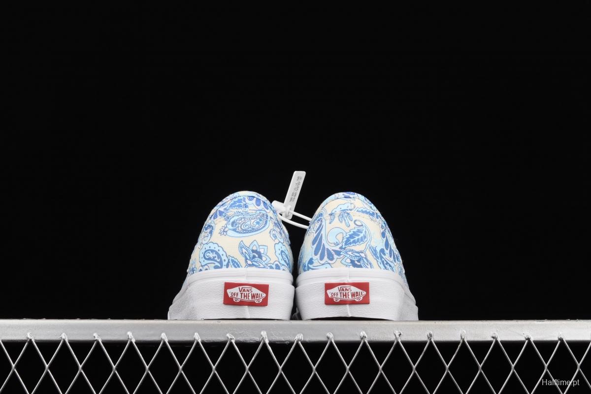 Vans Style 36 Decon SF Blue and White Blue and White Vulcanized canvas Leisure Sports Board shoes VN0A5HFF686