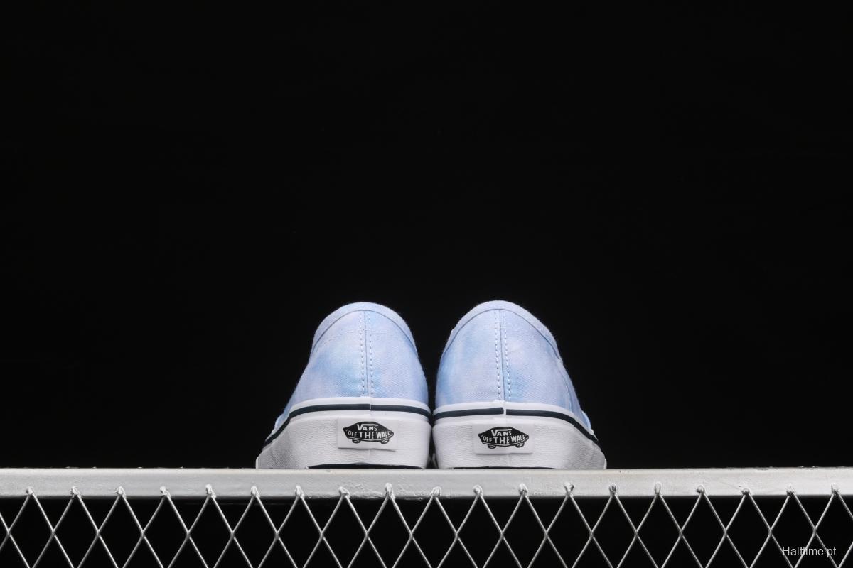 Vans Authentic Lx Vance Milk Blue White Blue low-top Vulcanized Board shoes VN0003B9IWC