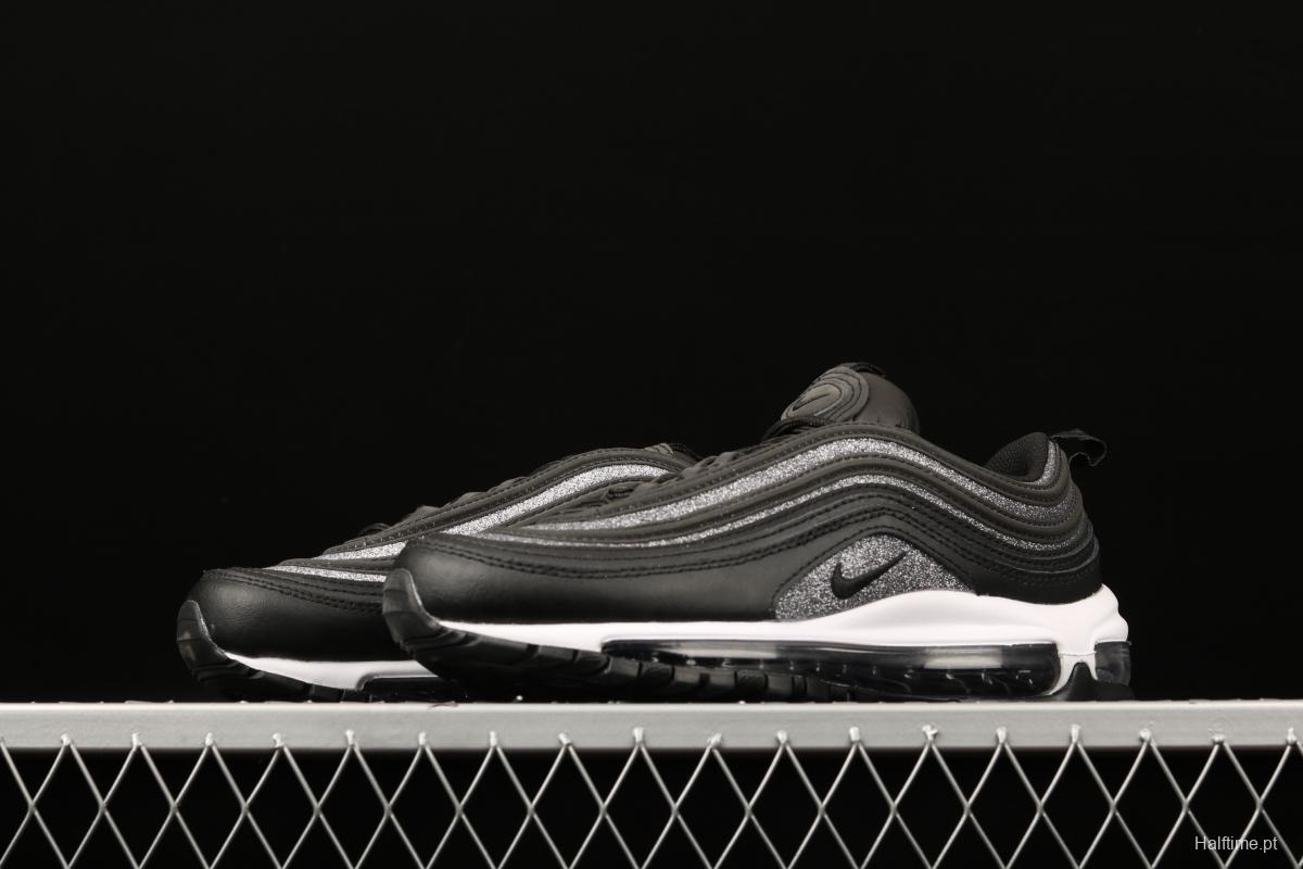 NIKE Air Max 97 Premium Welcomes Silver Mesh Uppers air cushion running shoes AT0071-002