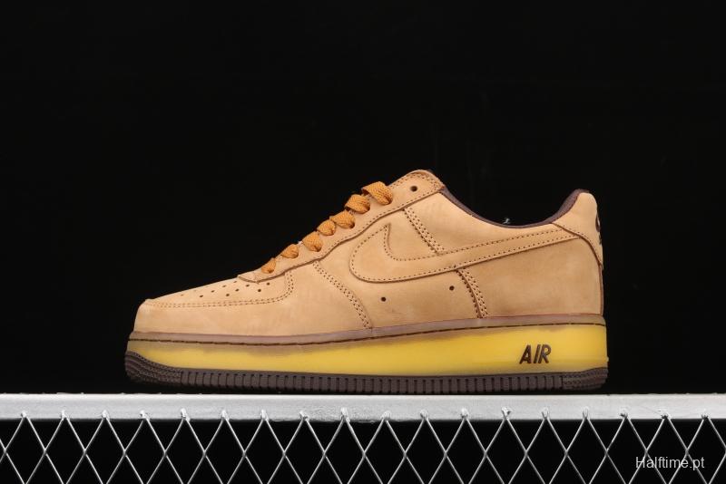 NIKE Air Force 1 Low Retro SP Wheat Mocha Mocha wheat low-top casual board shoes DC7504-700