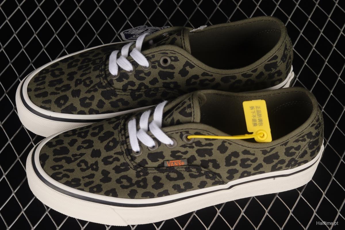 Vans Style 36 Anaheim green leopard low-top sneakers VN0A54F29GT