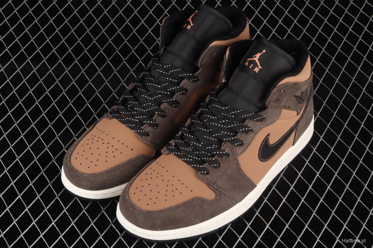 Air Jordan 1 Mid Earth Brown DC7294-200