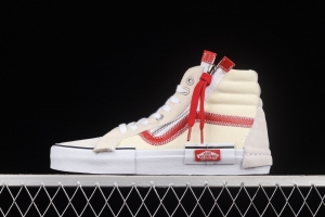 Vans Vault Sk8-Hi Reissue Ca deconstructionism high-top canvas vulcanized shoes VN0A3WM130L