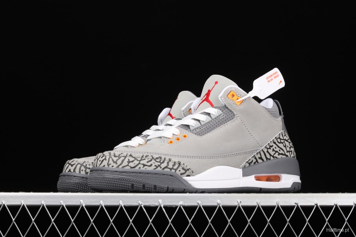 Air Jordan 3 Cool Grey AJ3 Joe 3 Wolf CT8532-012