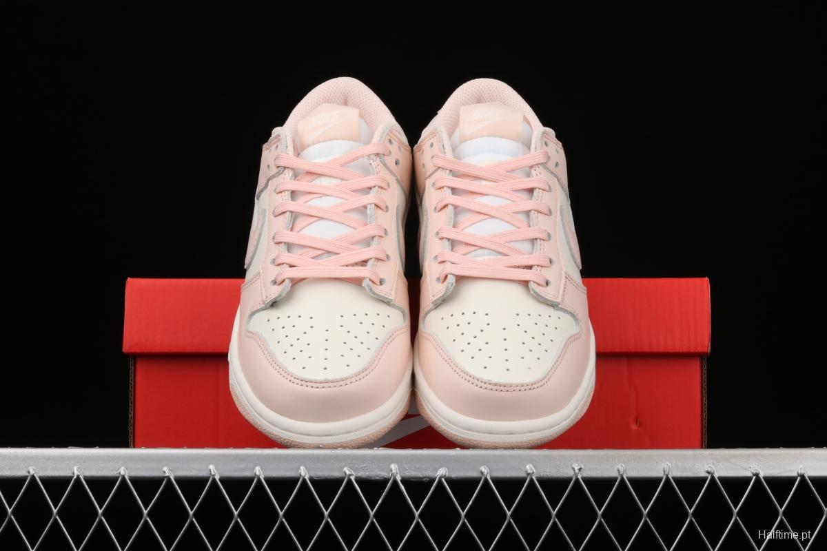 NIKE SB DUNK Low Orange Pearl Slam Dunk Series Cherry Blossom Pink Pearl low-side leisure sports skateboard shoes DD1503-102