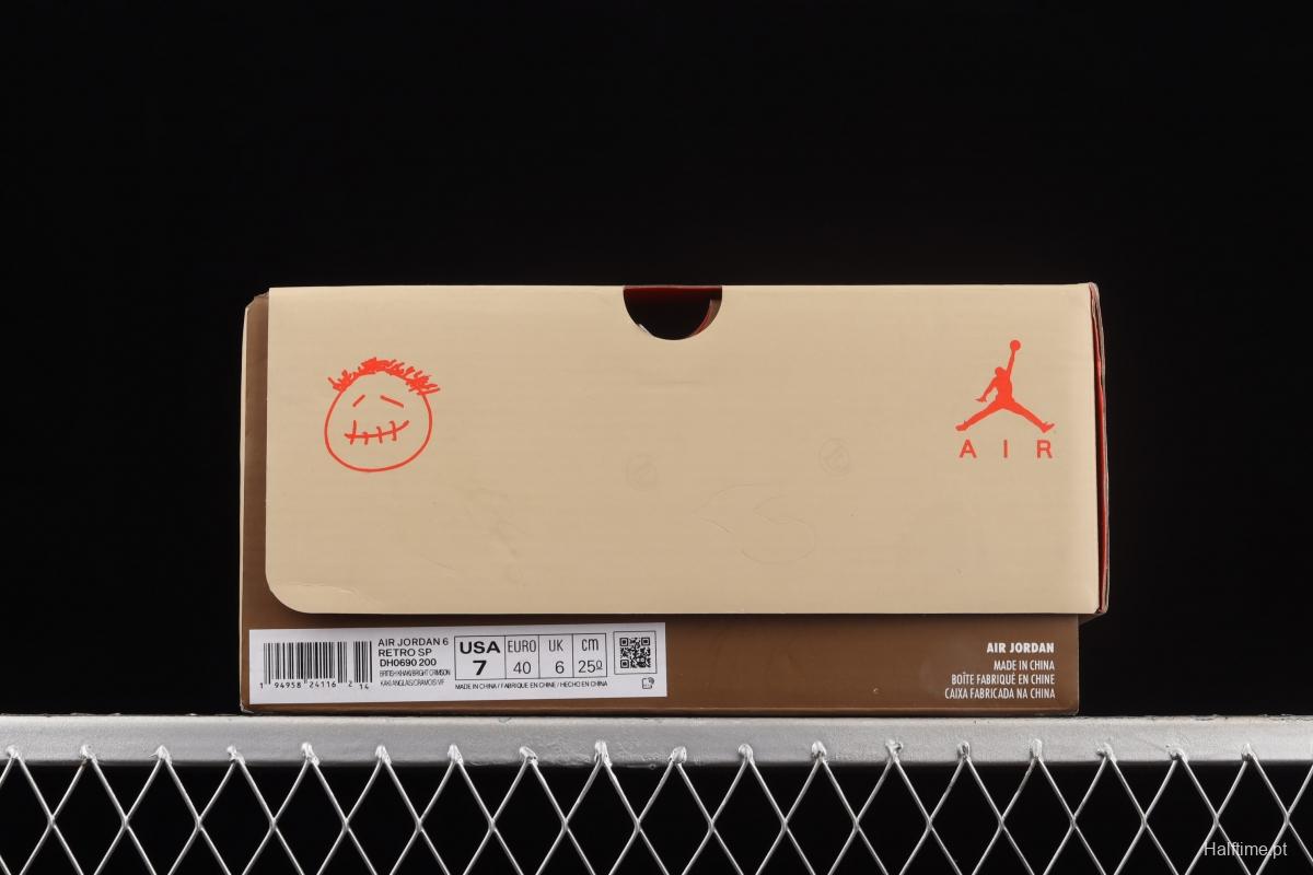 Travis Scott x Air Jordan 6 British Khaki khaki DH0690-200