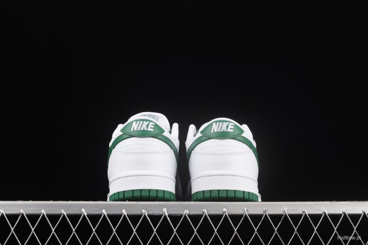 NIKE SB DUNK Low White and Green Celtic SB Slam Dunk Series low-side leisure sports skateboard shoes DD1503-112