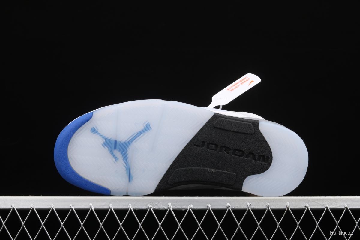 Air Jordan 5 Stealth 2.0 White and Blue DD0587-140