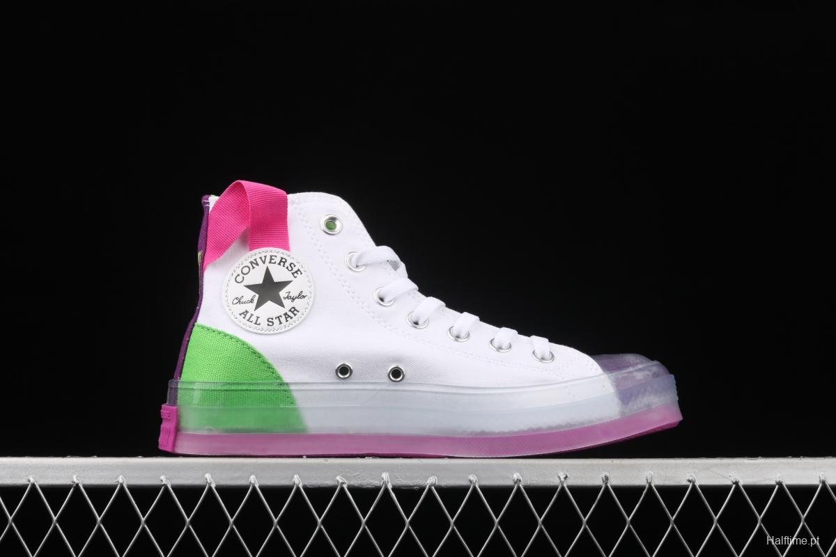 Converse All Star CX Converse neutral crystal jelly ice cream cool summer high top casual board shoes 170833C