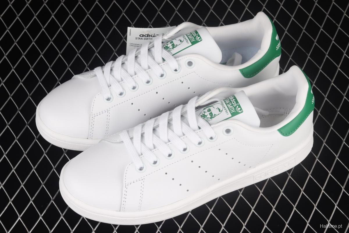 Adidas Stan Smith M20324 Smith classic green tail full-head casual board shoes