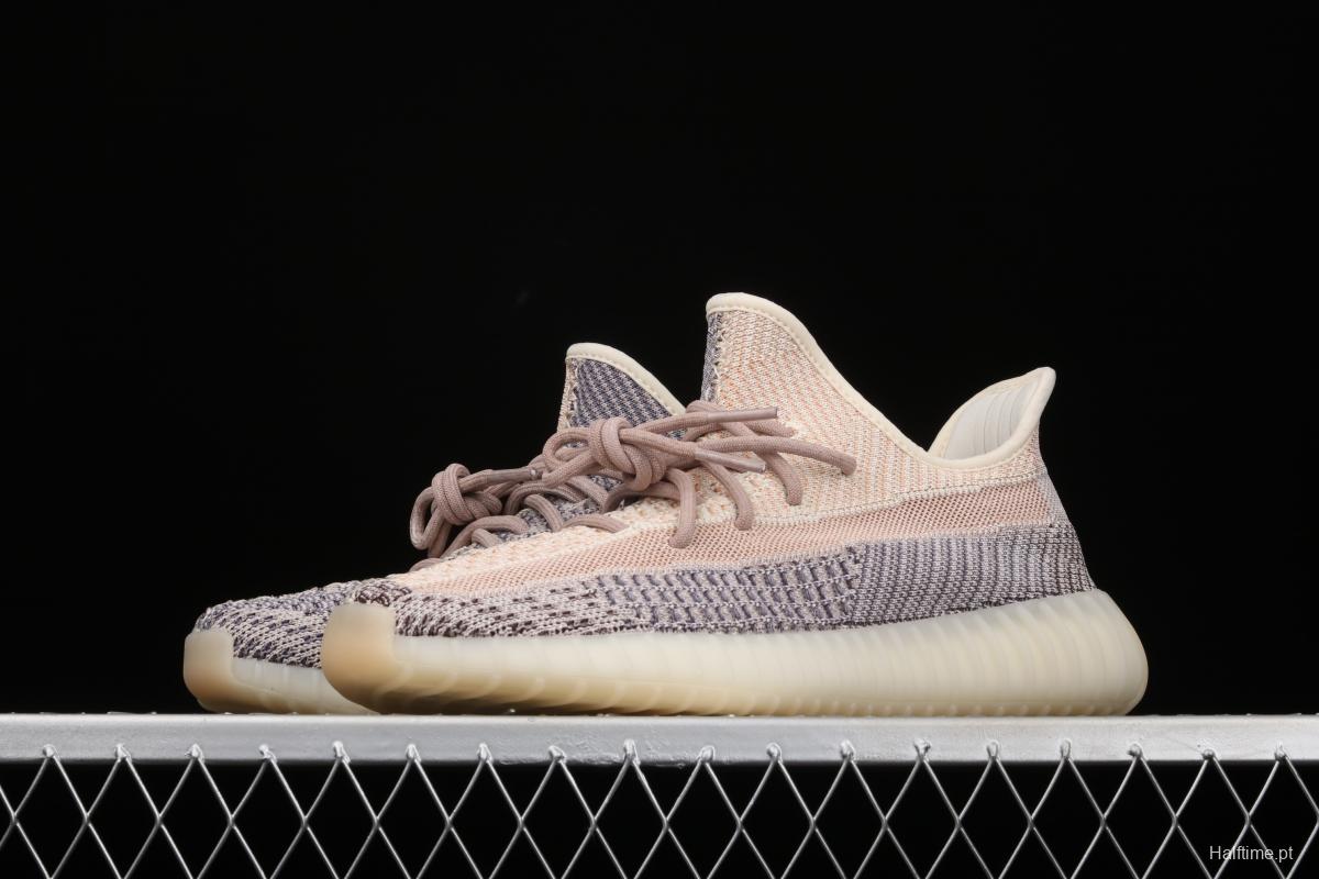 Adidas Yeezy 350 Boost V2 Ash Pear GY7658 Darth Coconut 350 second Generation hollowed-out Grey Pearl Color BASF Boost original