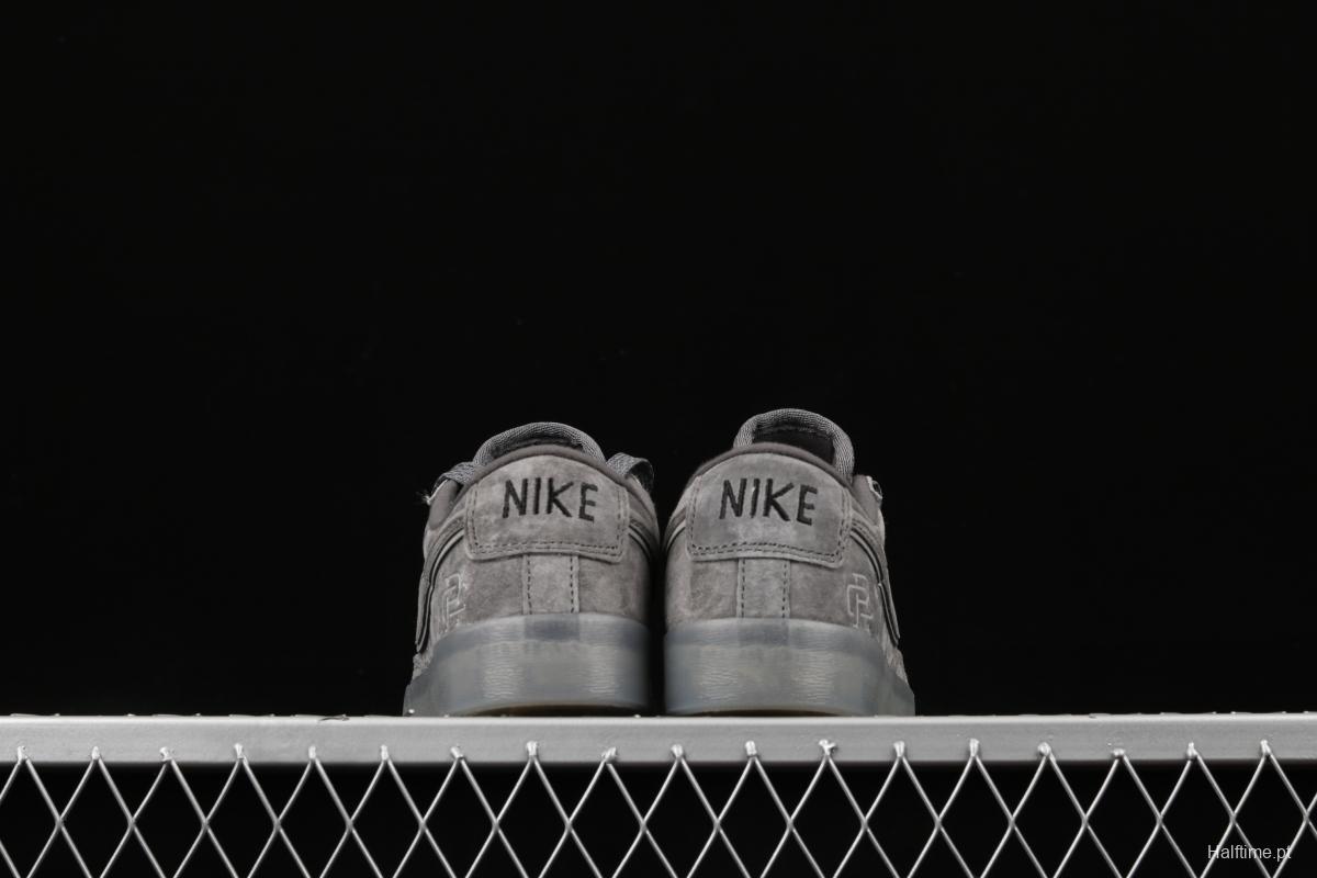 Reigning Champ x NIKE Blazer SB defending champion 3M reflective joint name board shoes 454471-900