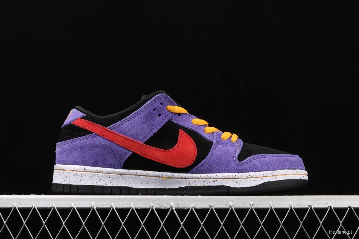 NIKE DUNK SB Low SP grape purple retro low side leisure sports skateboard shoes BQ6817-008