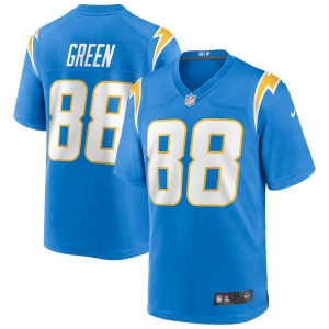 Men's Virgil Green Powder Blue Player Limited Team Jersey