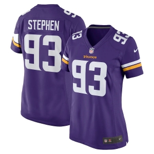 Women's Shamar Stephen Purple Player Limited Team Jersey