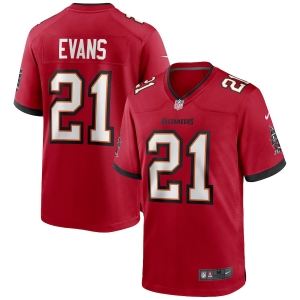 Men's Justin Evans Red Player Limited Team Jersey