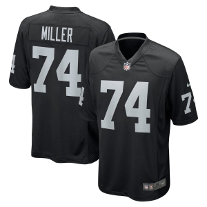 Men's Kolton Miller Black Player Limited Team Jersey