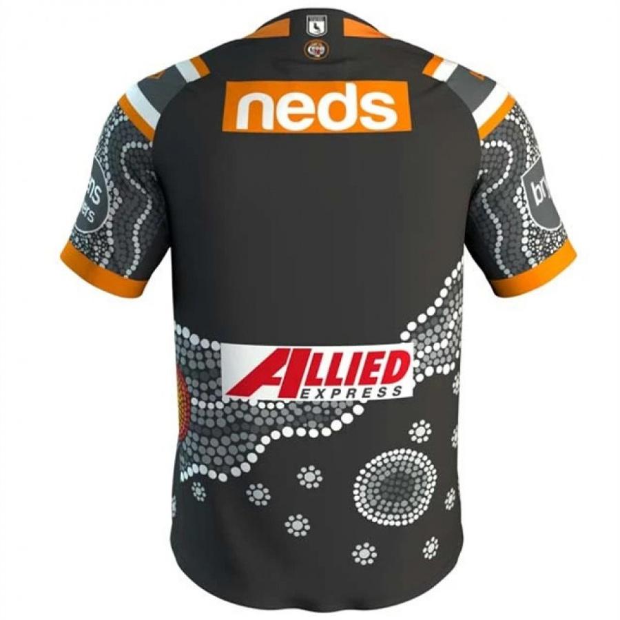 Wests Tigers 2020 Men's Indigenous Rugby Jersey