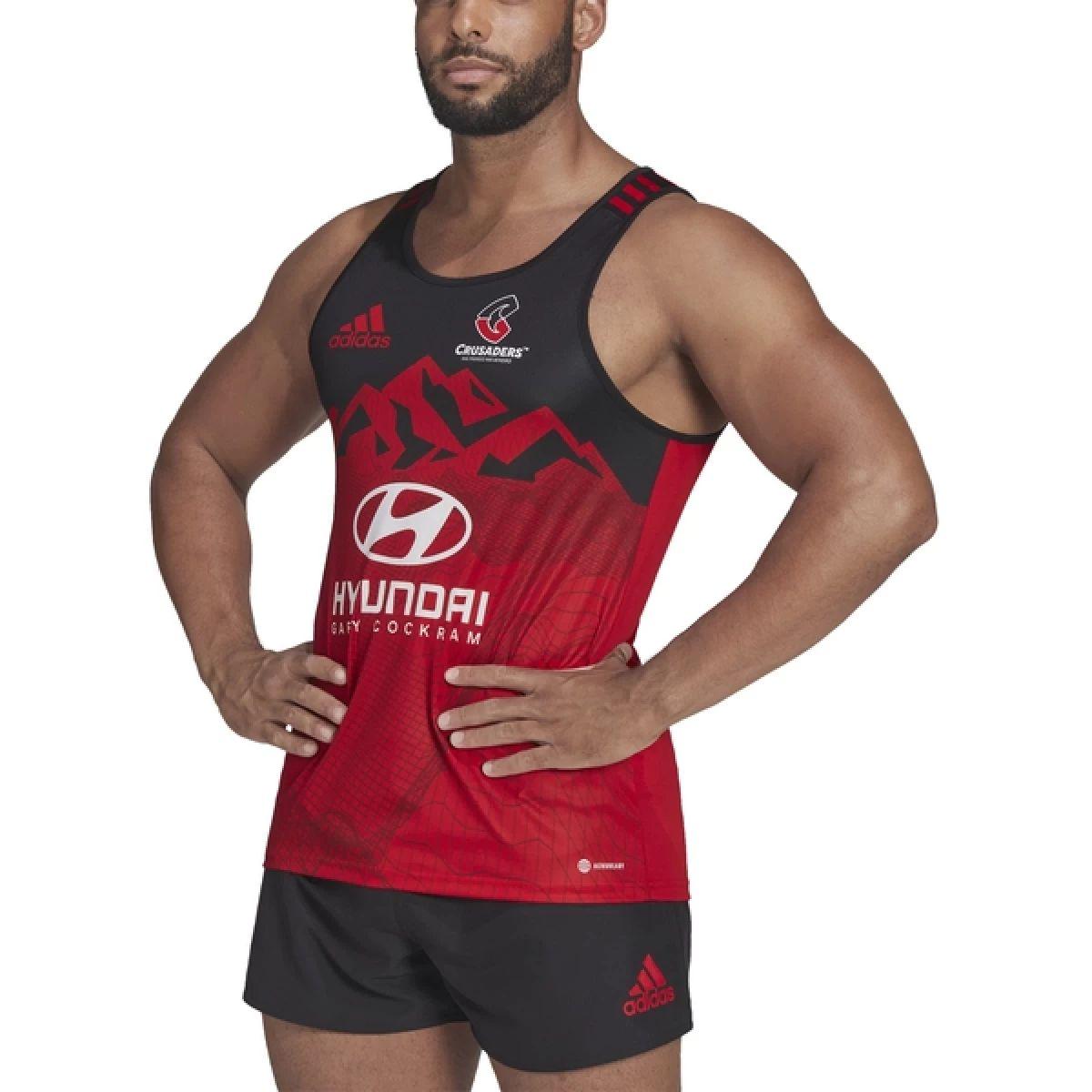 Crusaders 2022 Men's Super Rugby Singlet