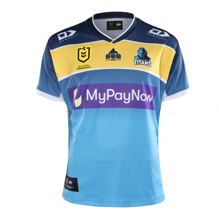 Gold Coast Titans 2022 Men's Home Rugby Jersey