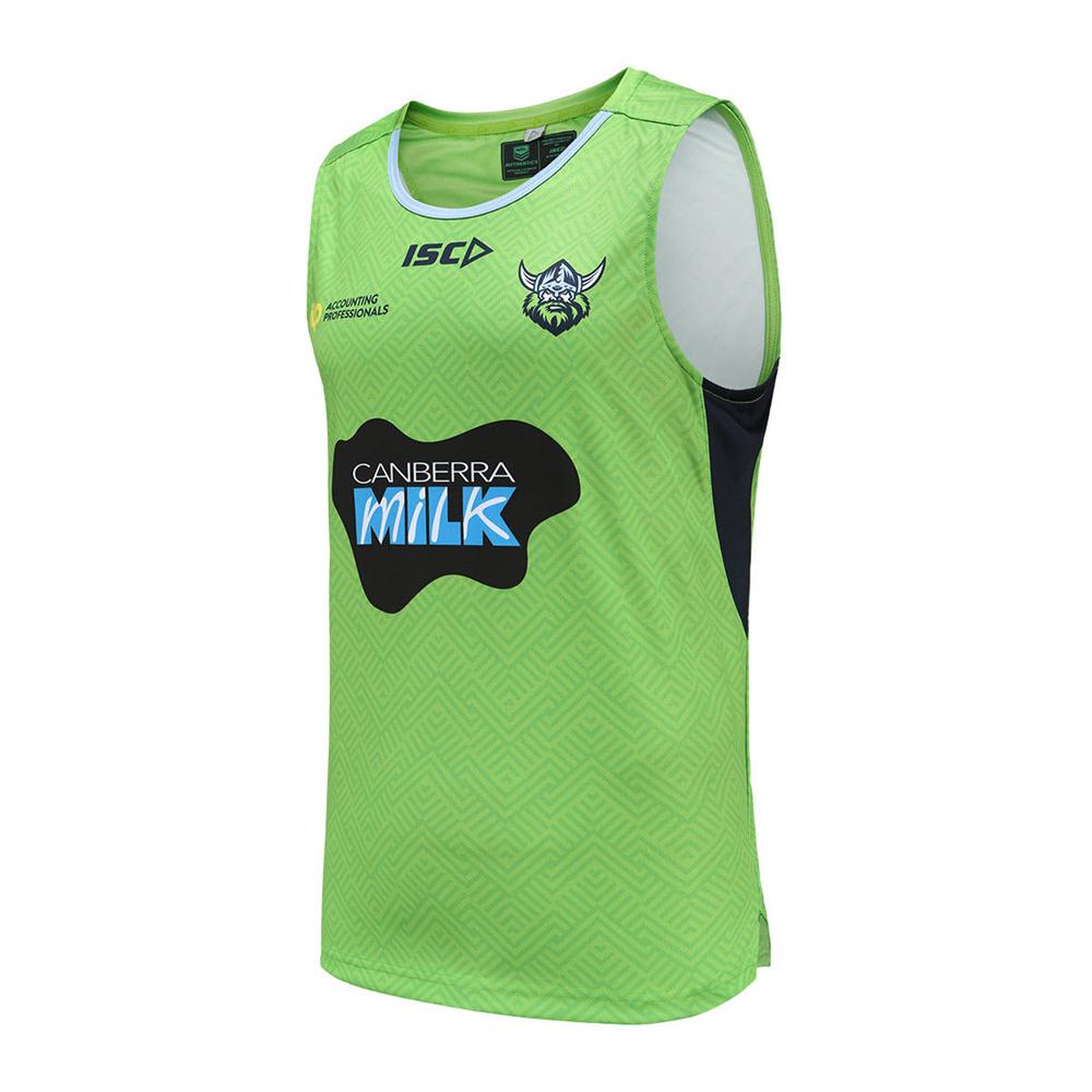 Canberra Raiders 2021 Men's Training Rugby Singlet