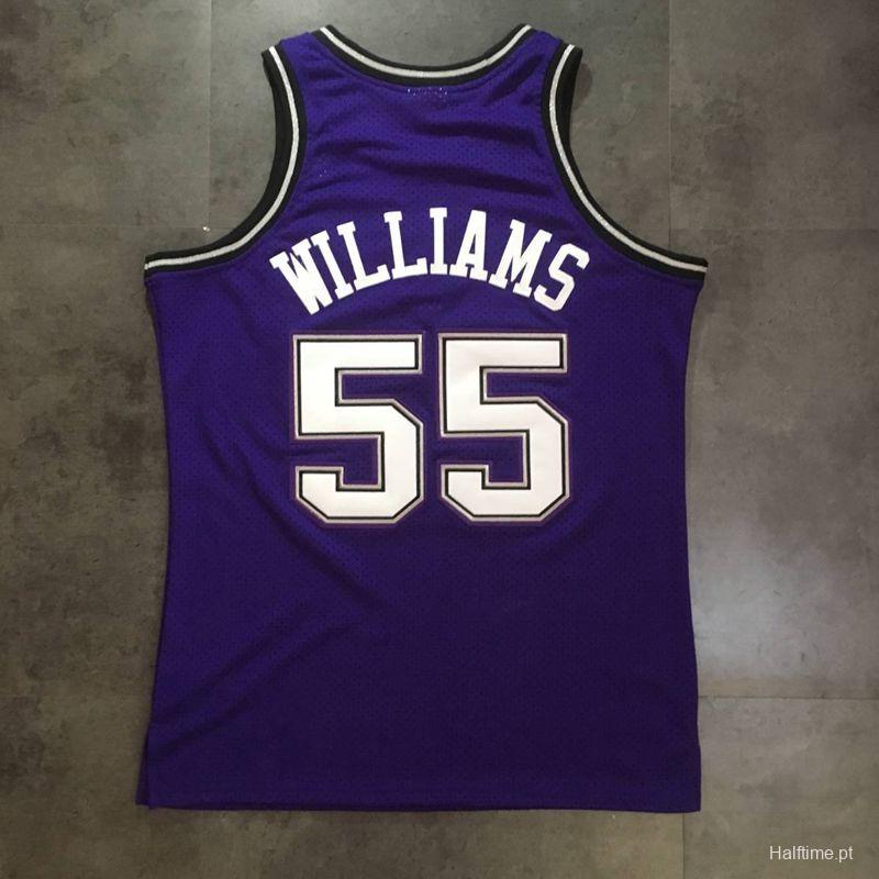 Men's Jason Williams Purple Retro Classic Team Jersey