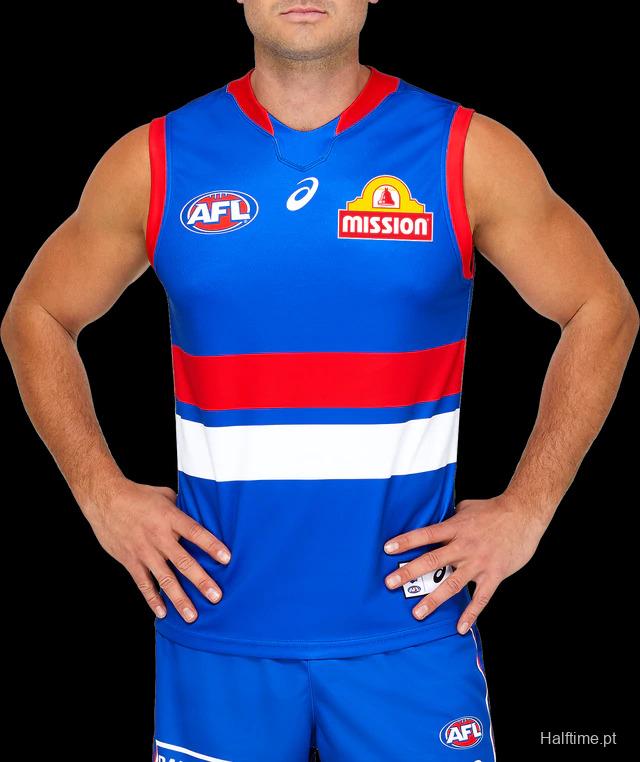 Western Bulldogs 2021 Mens Home Rugby Guernsey