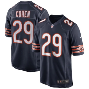 Men's Tarik Cohen Navy Player Limited Team Jersey