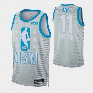 Adult 2022 All-Star DeMar DeRozan Gray Jersey