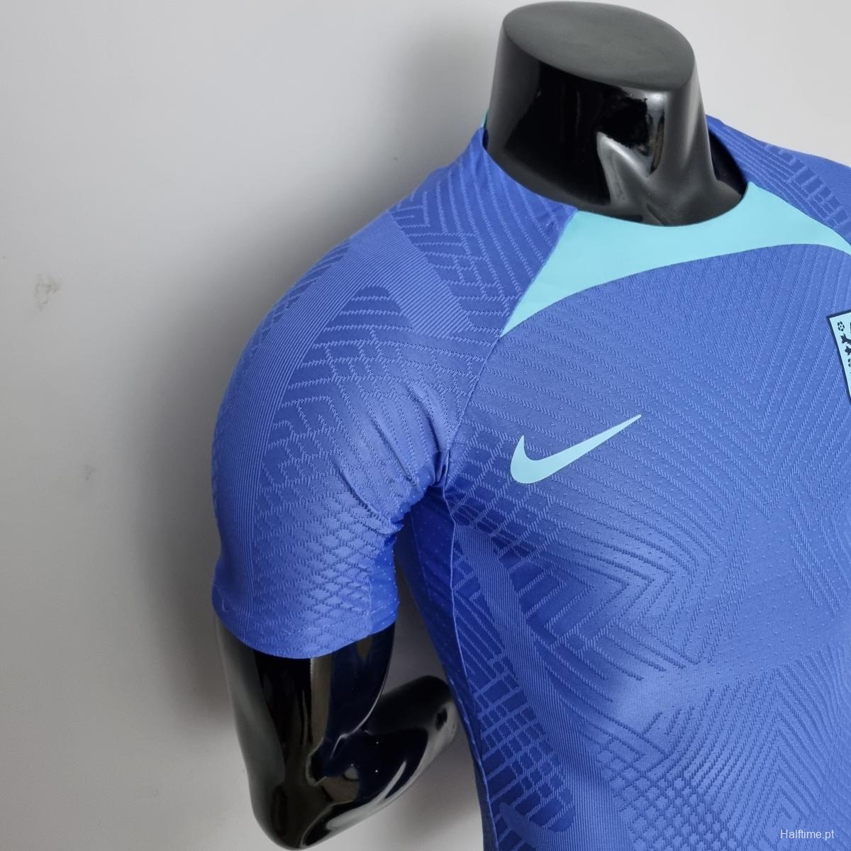 2022 player version England training suit Blue