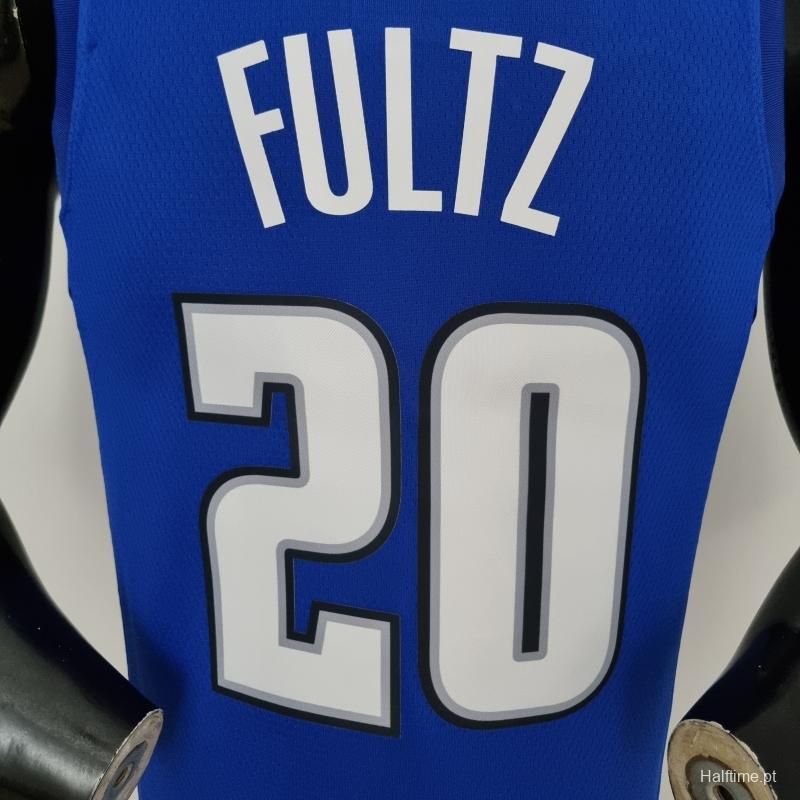 75th Anniversary Fultz#20 Orlando Magic Blue NBA Jersey