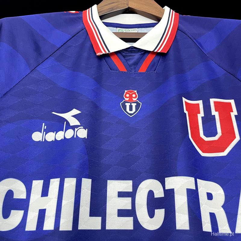 Retro 96 97 Universidad de Chile Home Soccer Jersey