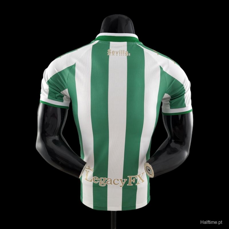 Player Version 22/23 Real Betis King's Cup Version Home Soccer Jersey