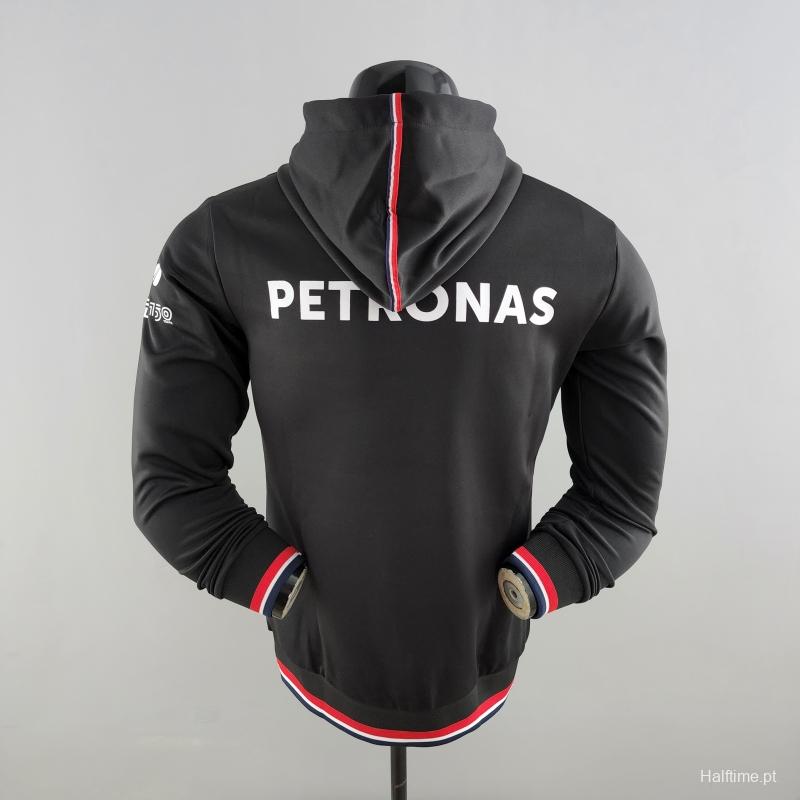 2022 F1 Mercedes AMG Petronas Black Jacket #0001