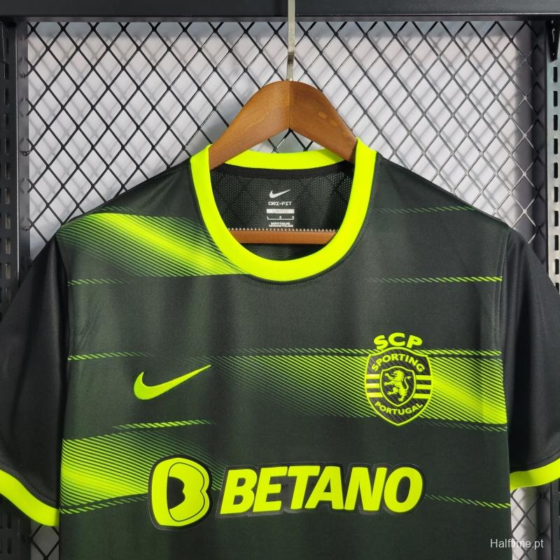 22 23 Sporting Lisbon Away Soccer Jersey