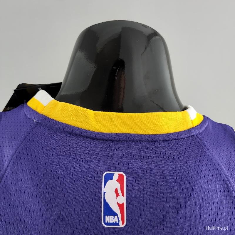 TOSCANO #95 Los Angeles Lakers Purple NBA Jersey