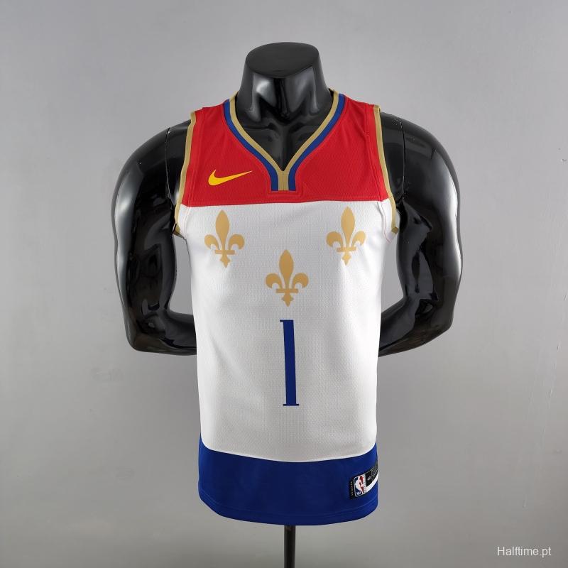 2020 New Orleans Pelicans WLLIAMSIN#1 Urban Edition NBA Jersey